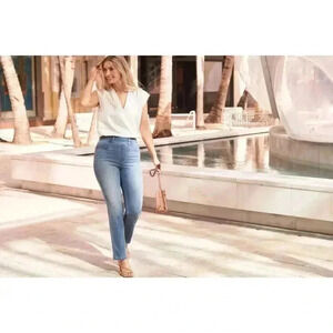 SPANXshape EveryWear Straight Leg Jegging Jeans in Vintage Indigo size L EUC